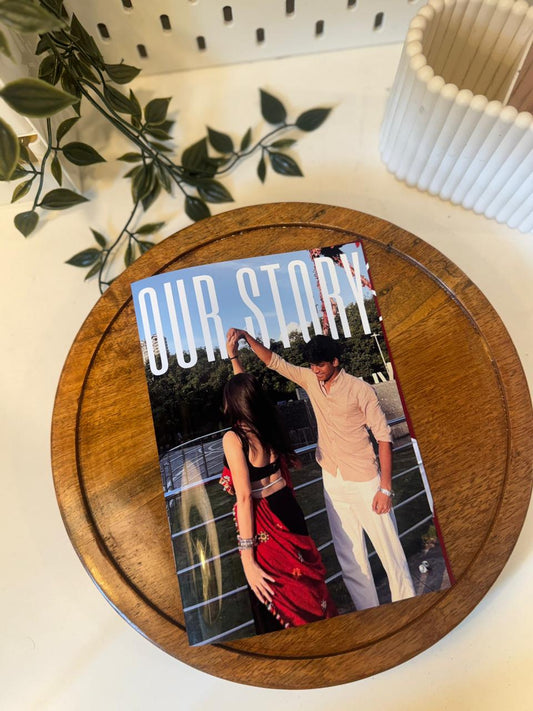 Unique anniversary gift – personalized couple magazine