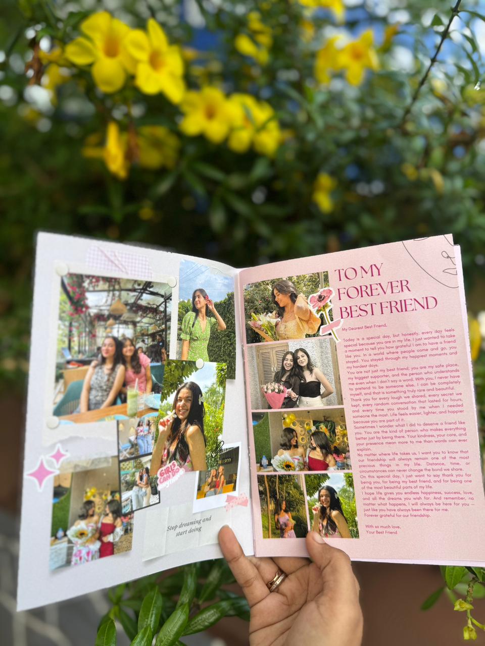 Lifestyle magazine pages – glossy finish