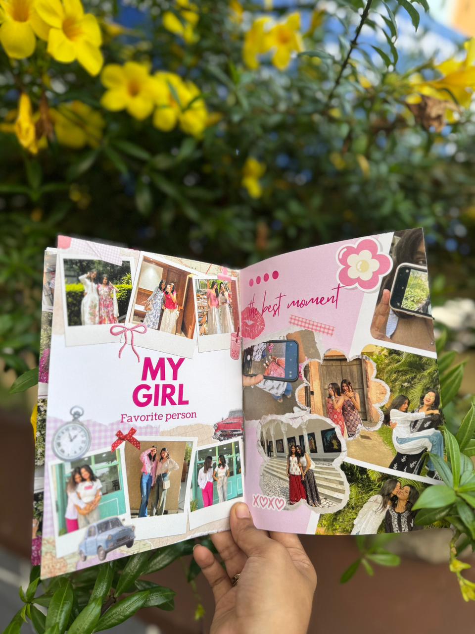 Magazine photo spread – 20 curated images
