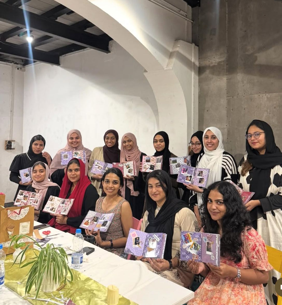 Scrapbook Workshop at Manjeri